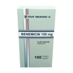 Рифампицин Benemicin капсулы 150мг №100 (аналоги Рифабутин, Эремфат, Рифадин) фото