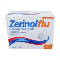 Зеринол Флу Zerinolflu (Италия) табл. шип. №20