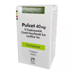 Пантопразол ампулы (уколы) Pulcet 40мг №1